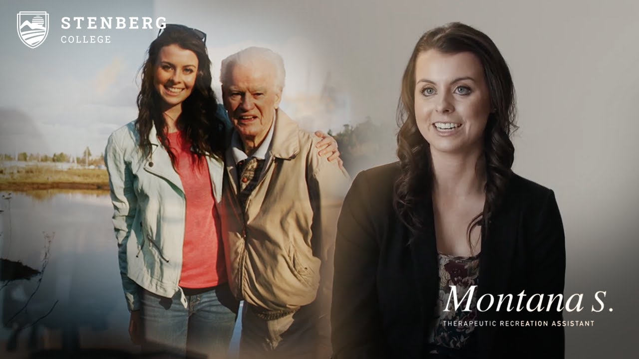 Montana S supports older adults as a Therapeutic Recreation Assistant