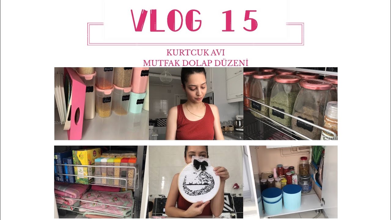 MUTFAK DOLAP DÜZENİ | KURTÇUK AVI | Minik Hediyeler | #VLOG 15
