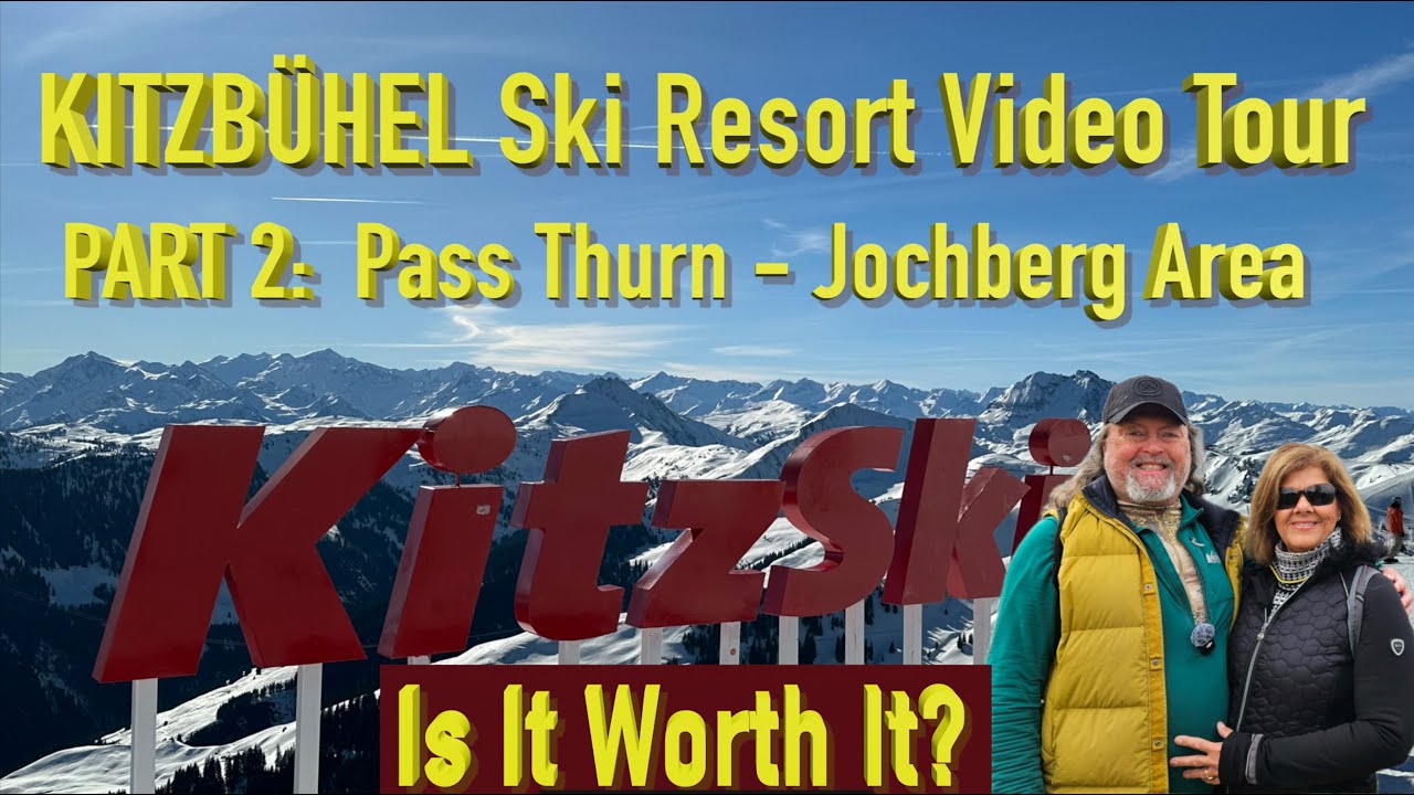 Austria's Most Famous Ski Resort - Kitzbuhel (KitzSki) Video Tour Part 2 on IKON Pass (4K)