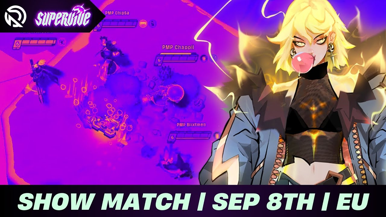 STREAMERS COME IN CLUTCH // September EU Show Match #4 // SUPERVIVE // Ft. Magical & SpartanTano
