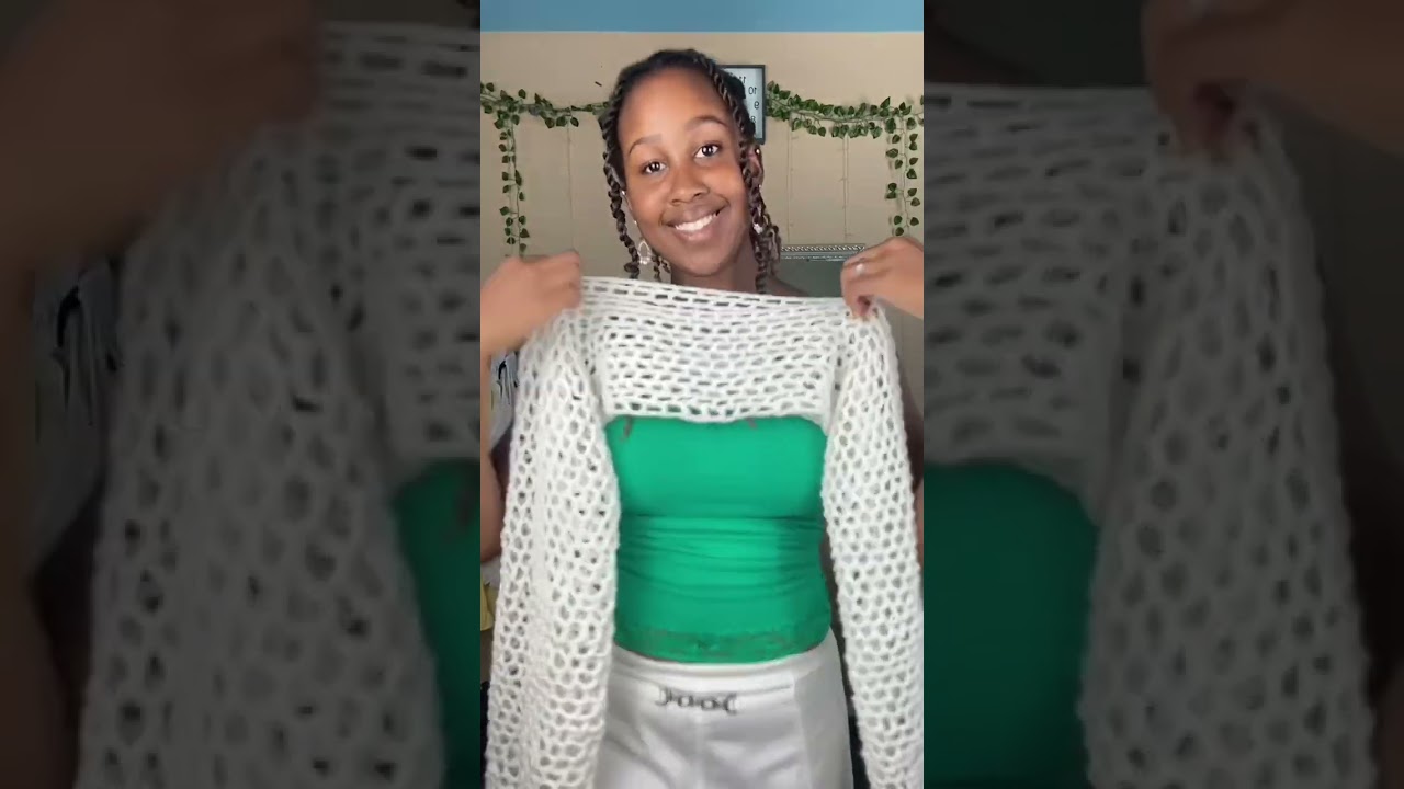 crochet shrug !!