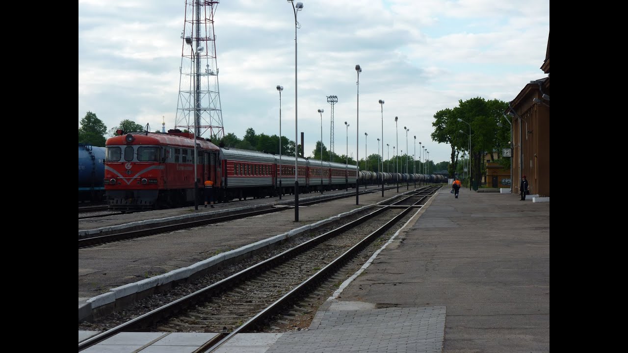 Trains in Daugavpils, Latvia. PART 1, 19.05.2011.