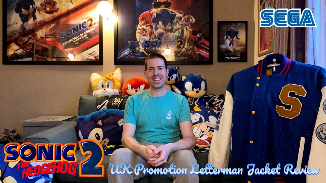 Sonic The Hedgehog 2 1992 UK Promotion Letterman Jacket Review