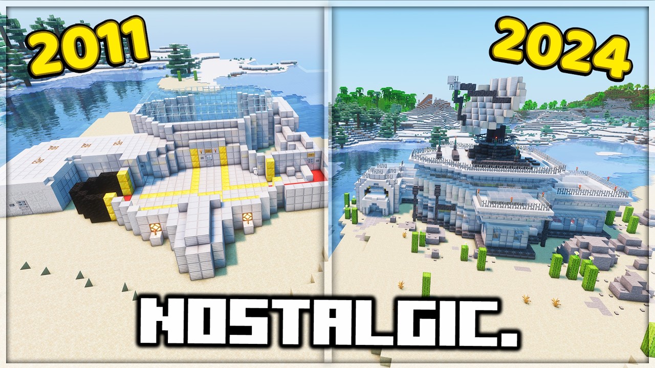Transforming Minecraft's most Nostalgic Builds
