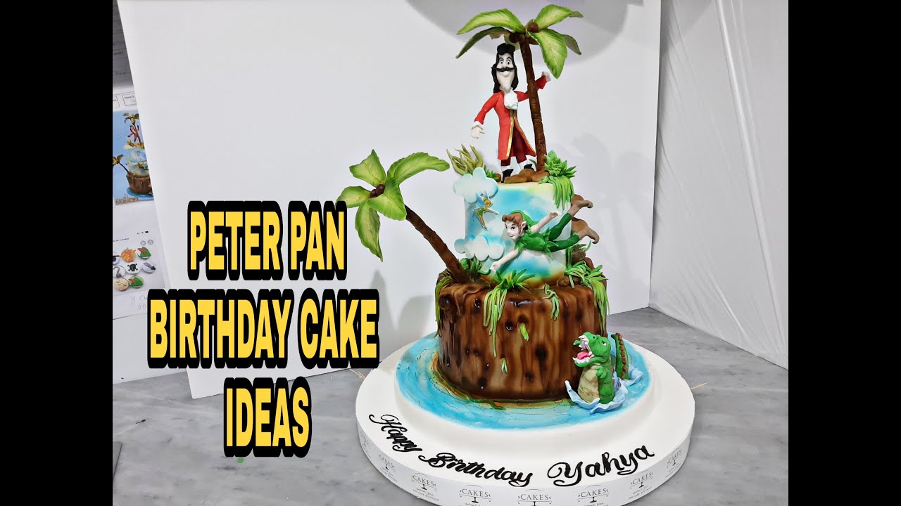 PETER PAN BIRTHDAY CAKE DESIGN IDEAS by LEaRN cake tv vlog # 155