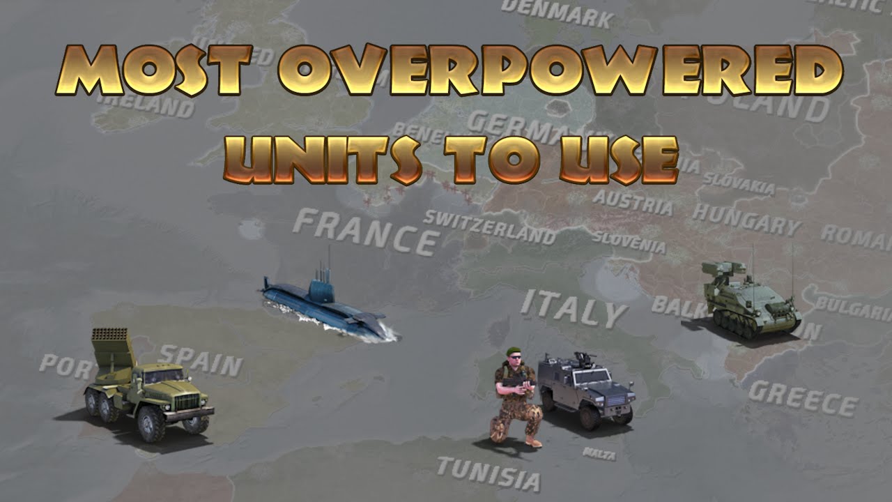 MOST OVERPOWERED UNITS in Supremacy WW3 (2026)