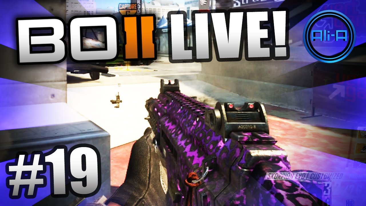 "HE'S GONE!" - BO2 LIVE w/ Ali-A #19 - (Black Ops 2 Multiplayer Gameplay)