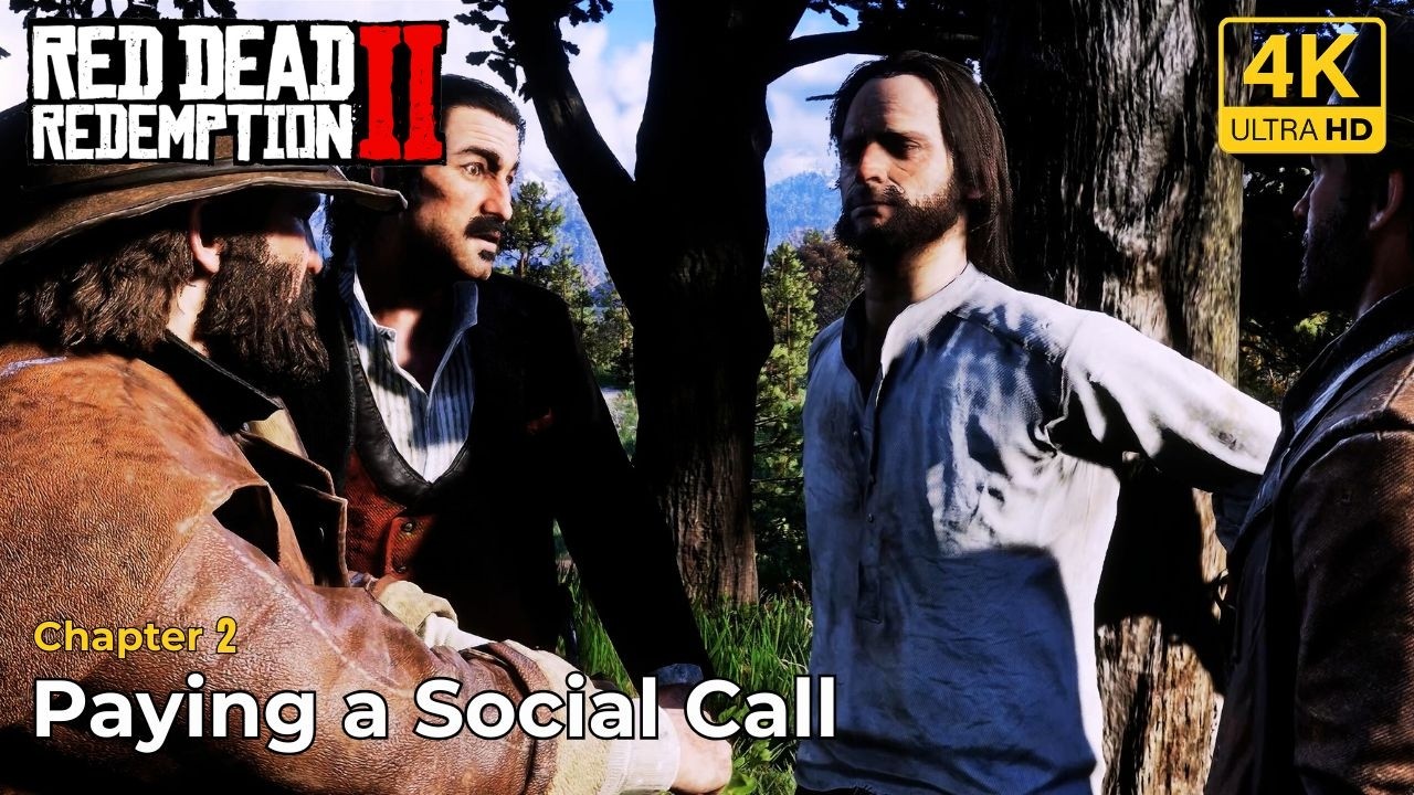 [Chapter 2] Paying a Social Call - RDR2 Story Mode [4K HDR | RTX 5080]
