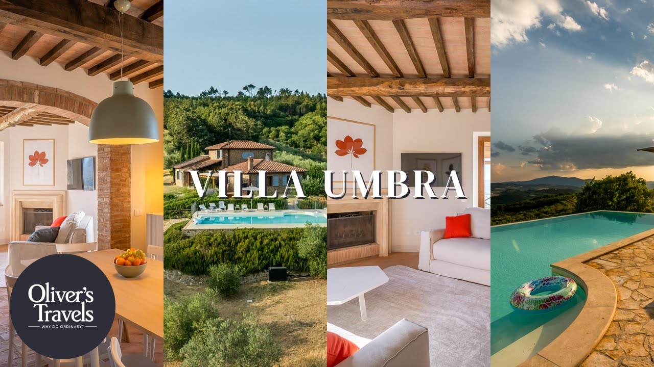 Luxury villa tour and countryside escape in Umbria, Italy