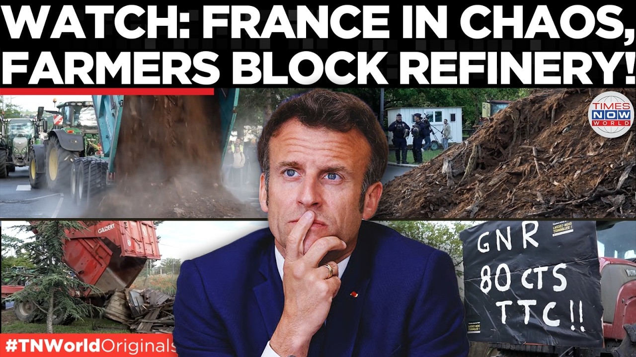 FRANCE ERUPTS: &lsquo;Our Cash Flow Is Dying&rsquo; &mdash; Farmers Lay Siege To Feyzin Refinery As Fuel Prices Rise