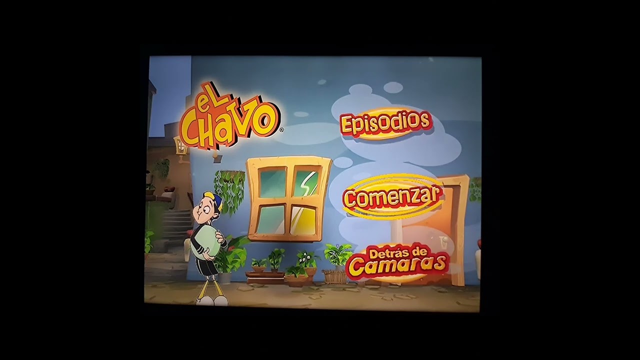 El Chavo Animado [El Chavo Lavacoches] DVD Menu (2009-2010)