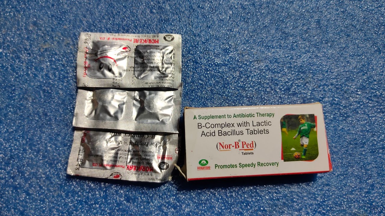 Nor B - Ped Tablet ( बच्चों में दस्त व मुँह के छालों को तुंरन्त ठीक करने की बेहतरीन दवाई ) use hindi