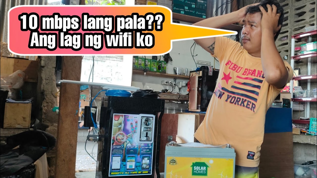 BAKIT MALAKAS PISO WIFI NG KALABAN