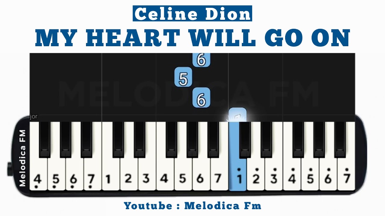 Not Pianika My Heart Will Go On (Ost Titanic) | Easy Pianika Tutorial