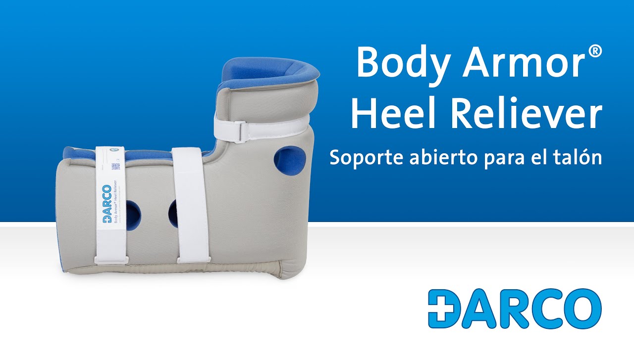 Body Armor® Heel Reliever Soporte abierto para el talón - Descarga eficaz de la presión