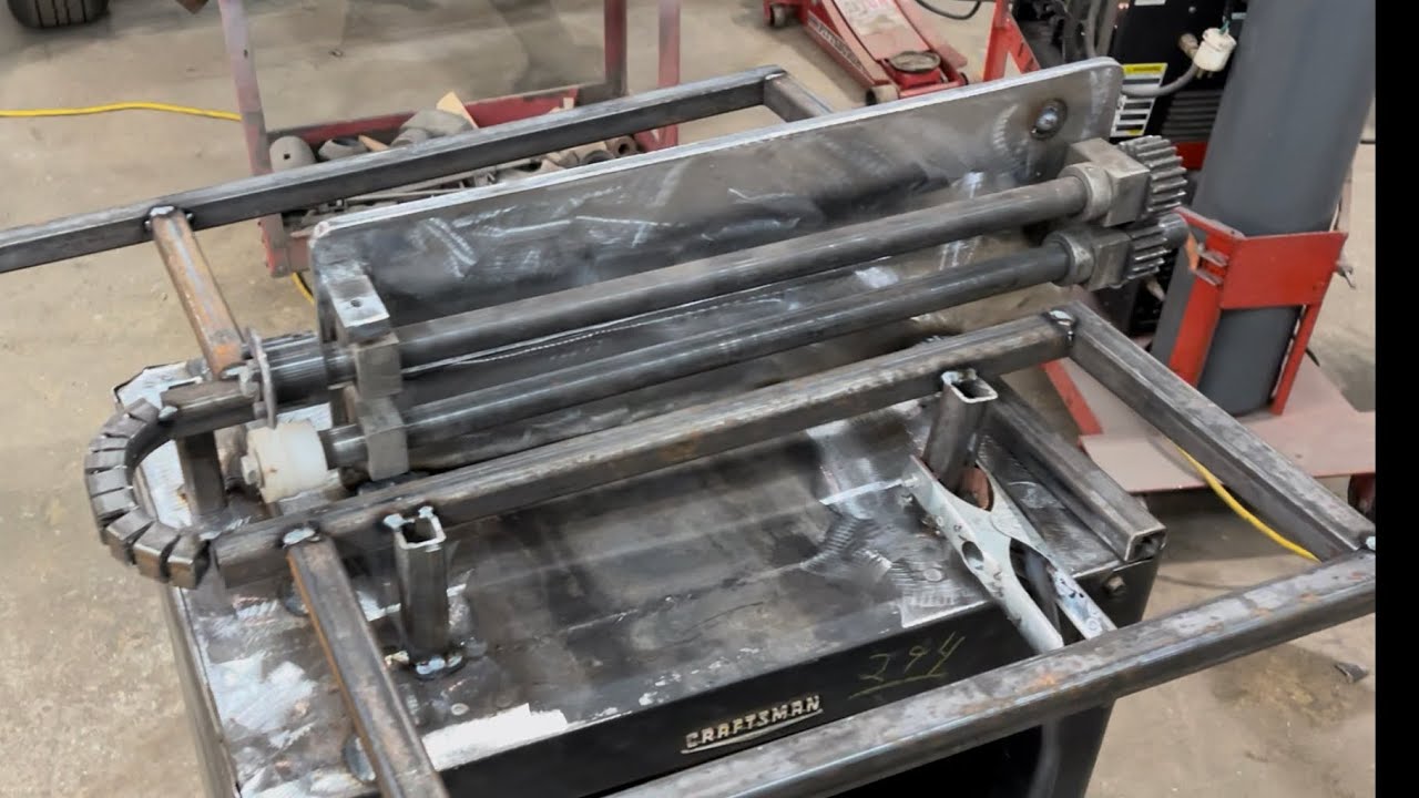 Motorized Bead Roller From Junk