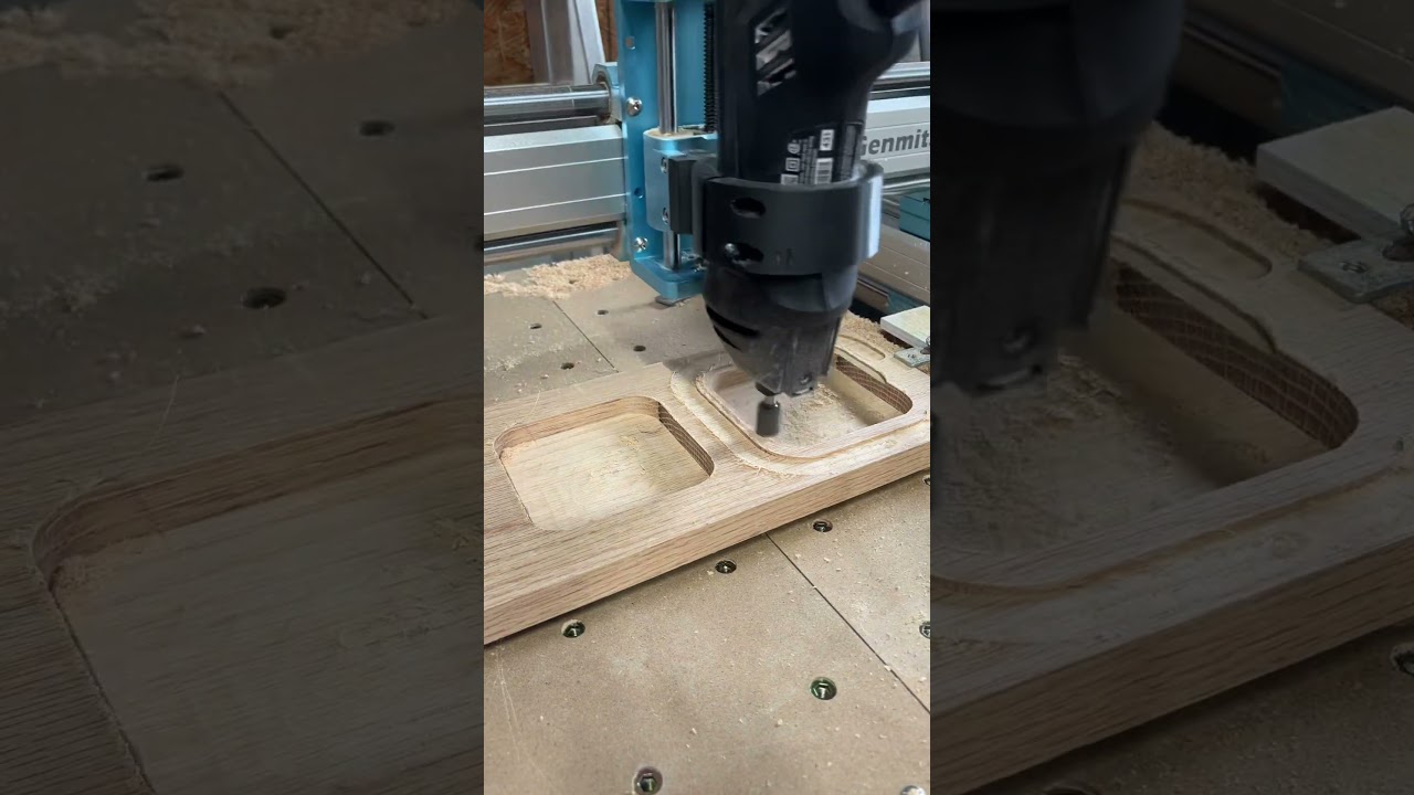 Genmitsu 4040pro CNC rotozip test