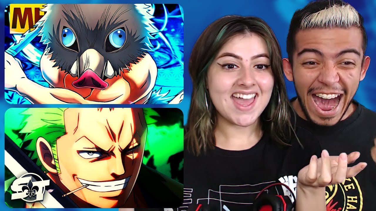REACT 2 EM 1 Tipo Inosuke Hashibira 🐗 (MHRAP) | Style Roronoa Zoro (SecondTime)