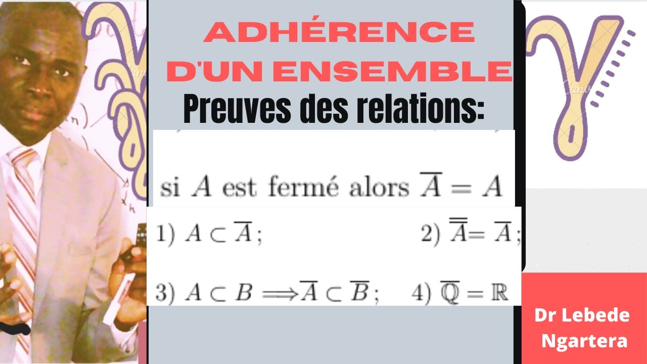 Adhérence d'un ensemble, Point adhérent d'un ensemble