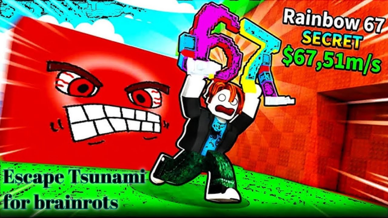 Getting new brainrots in escape tsunami for brainrots