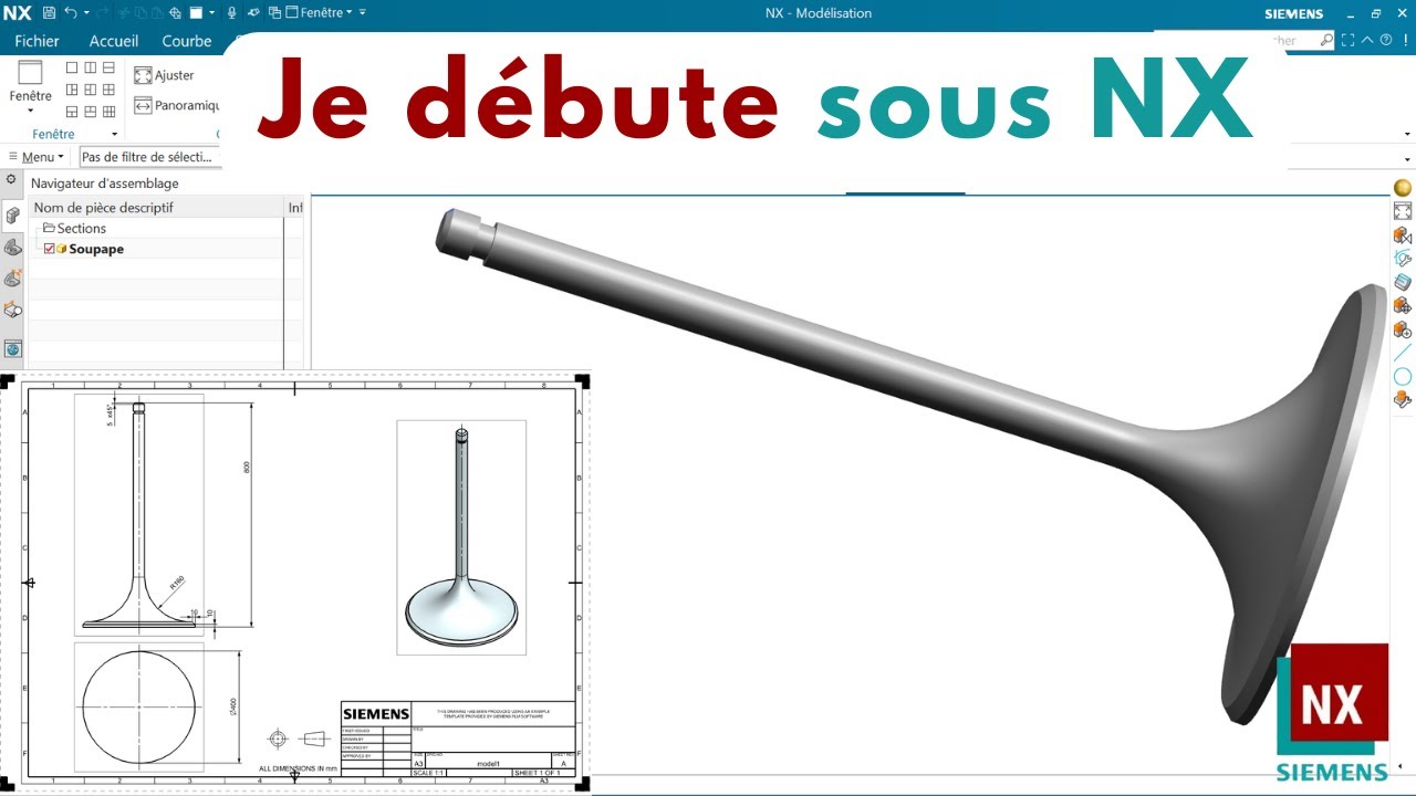 Я новичок в программном обеспечении Siemens NX (прошел полный курс обучения).