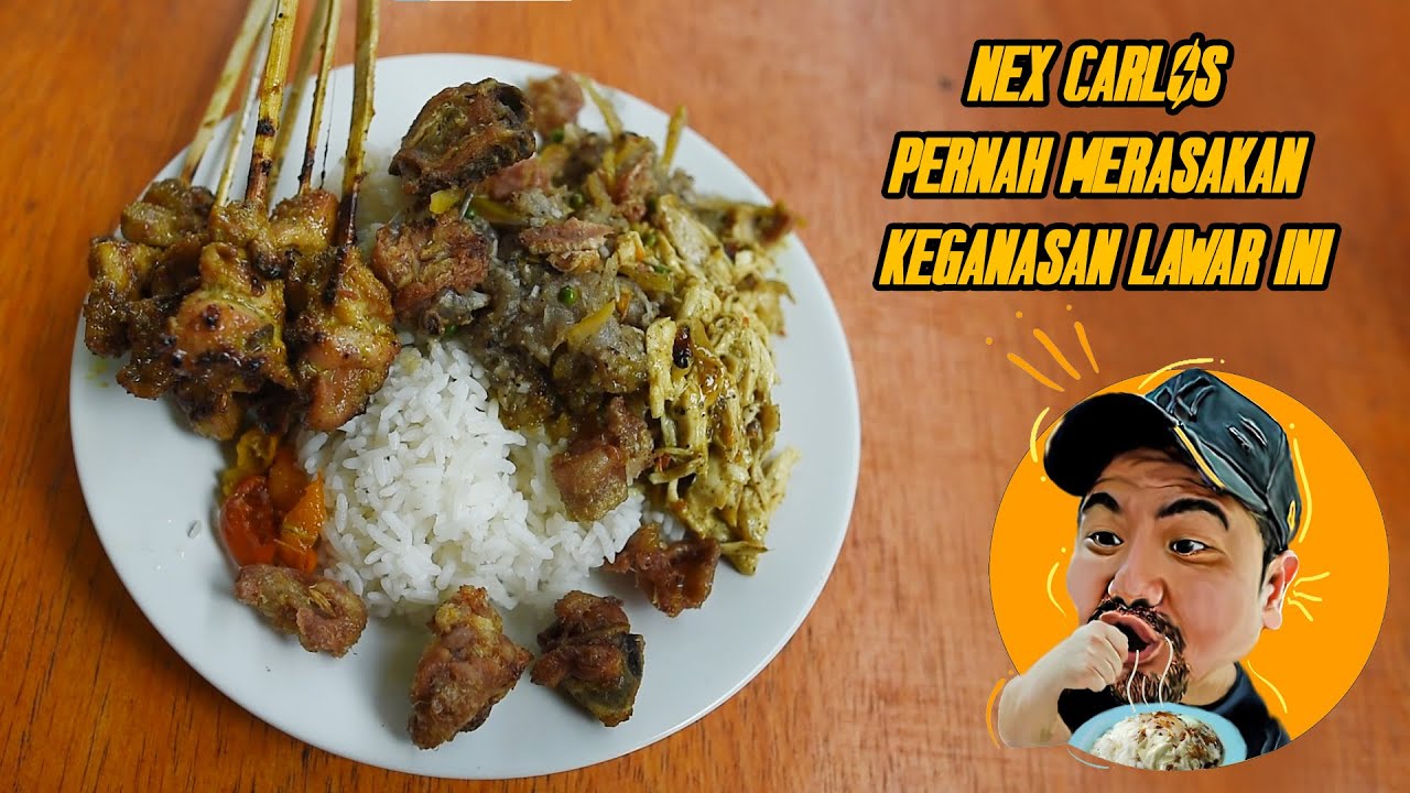 WARUNG INI PERNAH DI REVIEW SAMA NEX CARLOS | WARUNG PAN DODOL | LAWAR AYAM GANAS | KULINER BALI