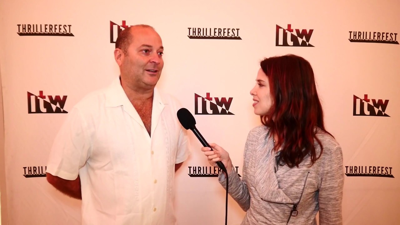 Jessica Mazo interviews author David Salkin at ThrillerFest