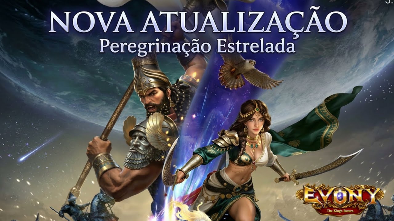 Atualização Evony – Peregrinação Estrelada