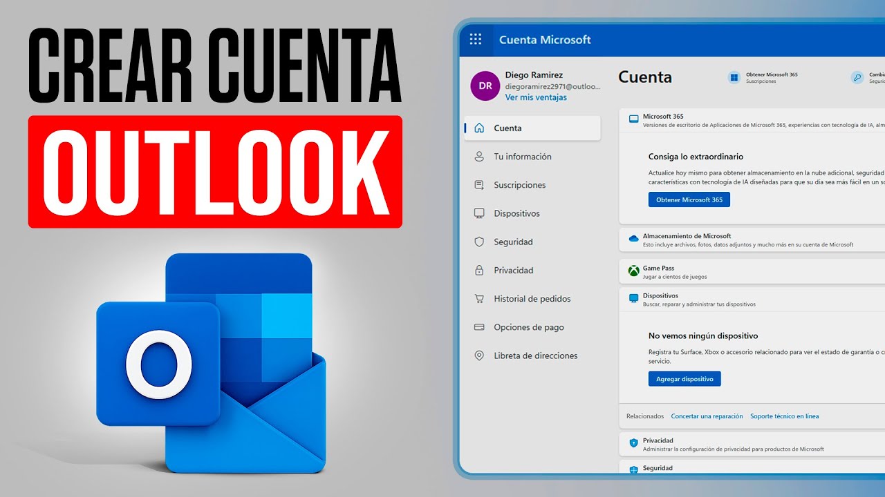 Cómo Crear una CUENTA de HOTMAIL o OUTLOOK en 2026