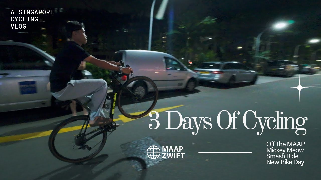 3 Days Of Cycling | A MAAP Smash ride, Zwift race, friend's first ride and a bike reveal