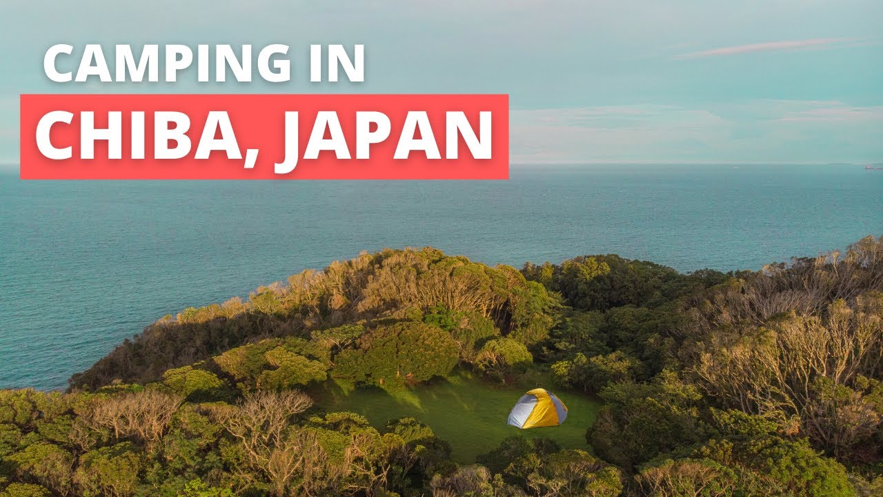 Seaside camping in Japan - Beaches & hiking in Chiba