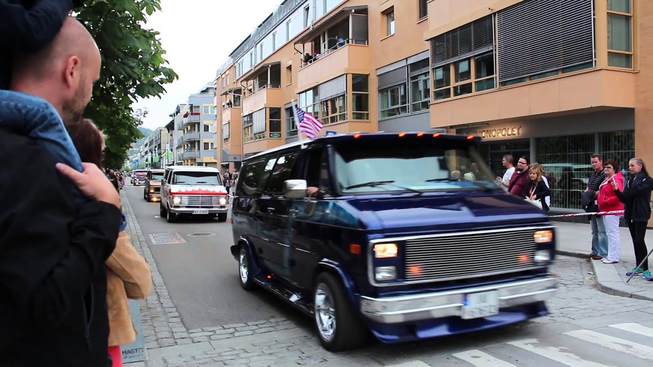 AMCAR 4 July 2014 Cruise Night Lillestrøm