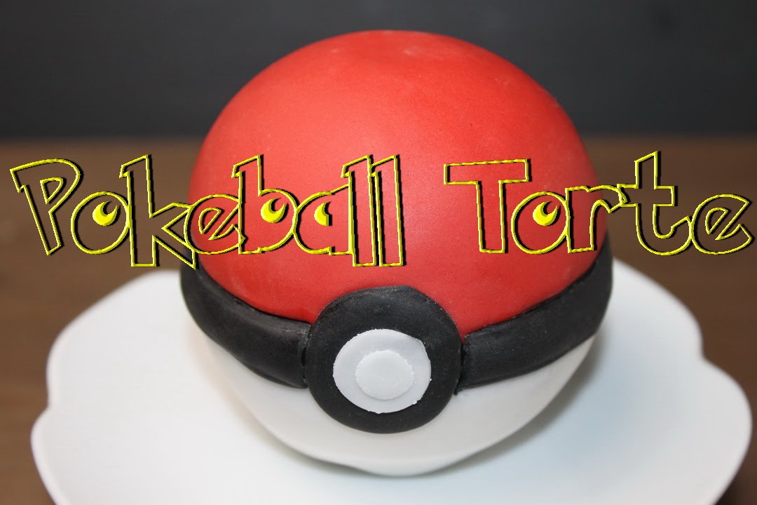 Pokeball Torte selber machen - 3D Motivtorten mit Fondant - Pokemon Go Cake Tutorial