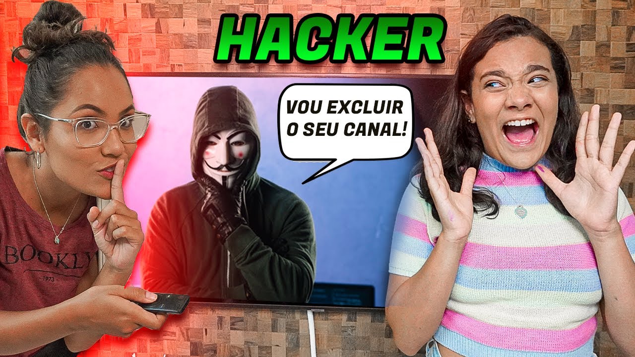 UM HACKER INVADIU A TV E ESTÁ ME AMEAÇANDO! - JULIANA BALTAR