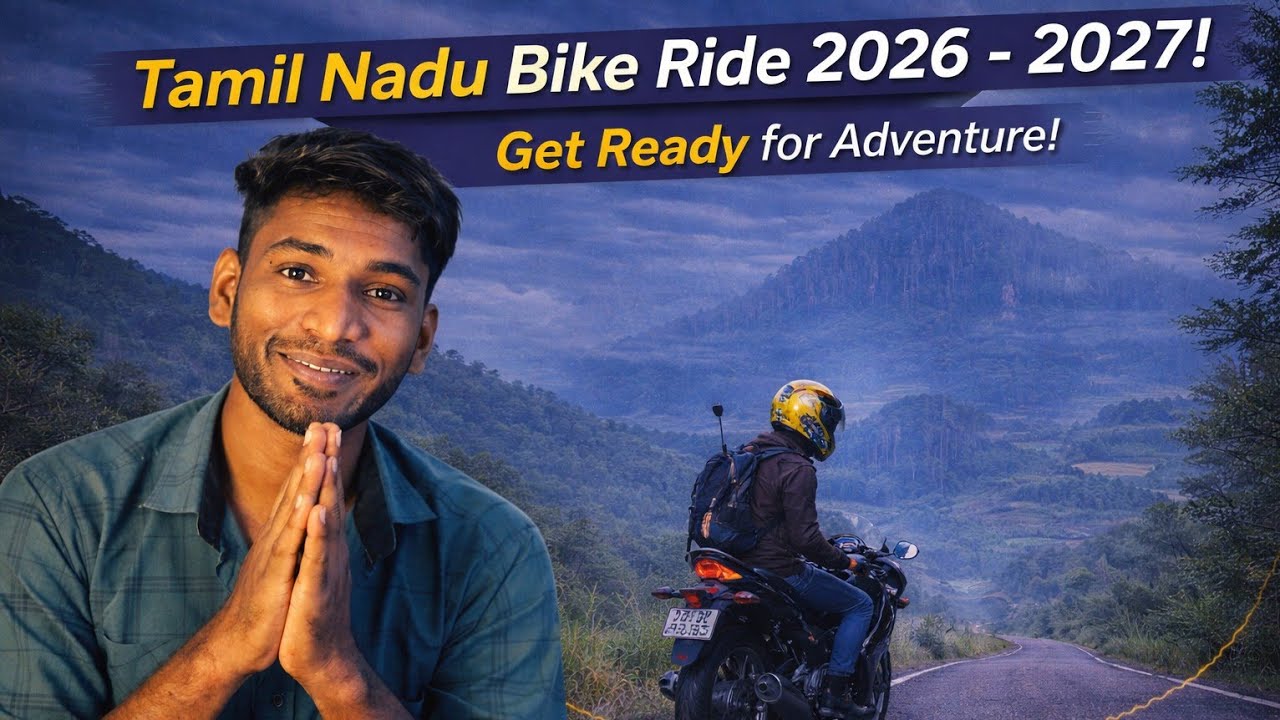 All Over Tamilnadu Bike Ride | 2026 - 2027 | Jollya Oru Trip #motovlogtamil #traveling 