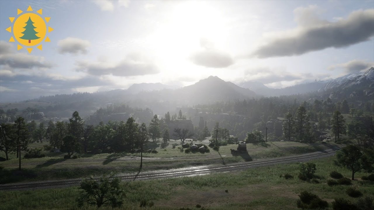RED DEAD REDEMPTION 2 Ambience | Outside of Valentine  | Day/Night Cycles