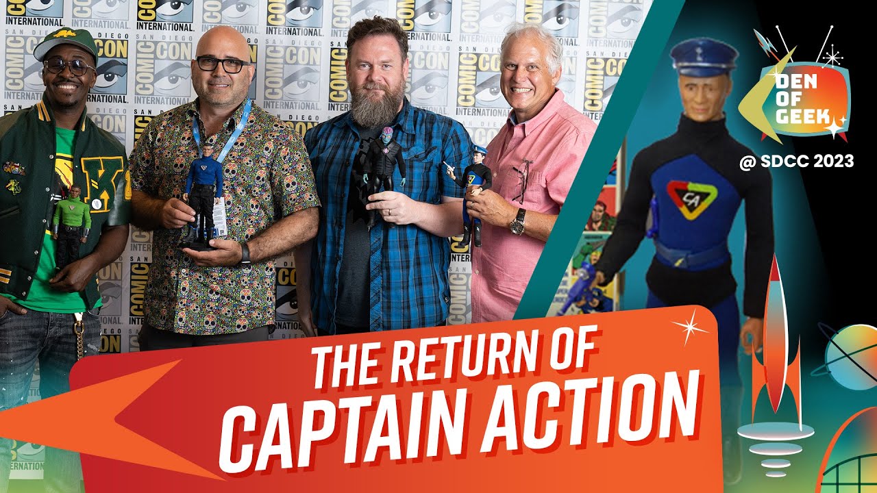 The Classic CAPTAIN ACTION is Making His Return! | SDCC