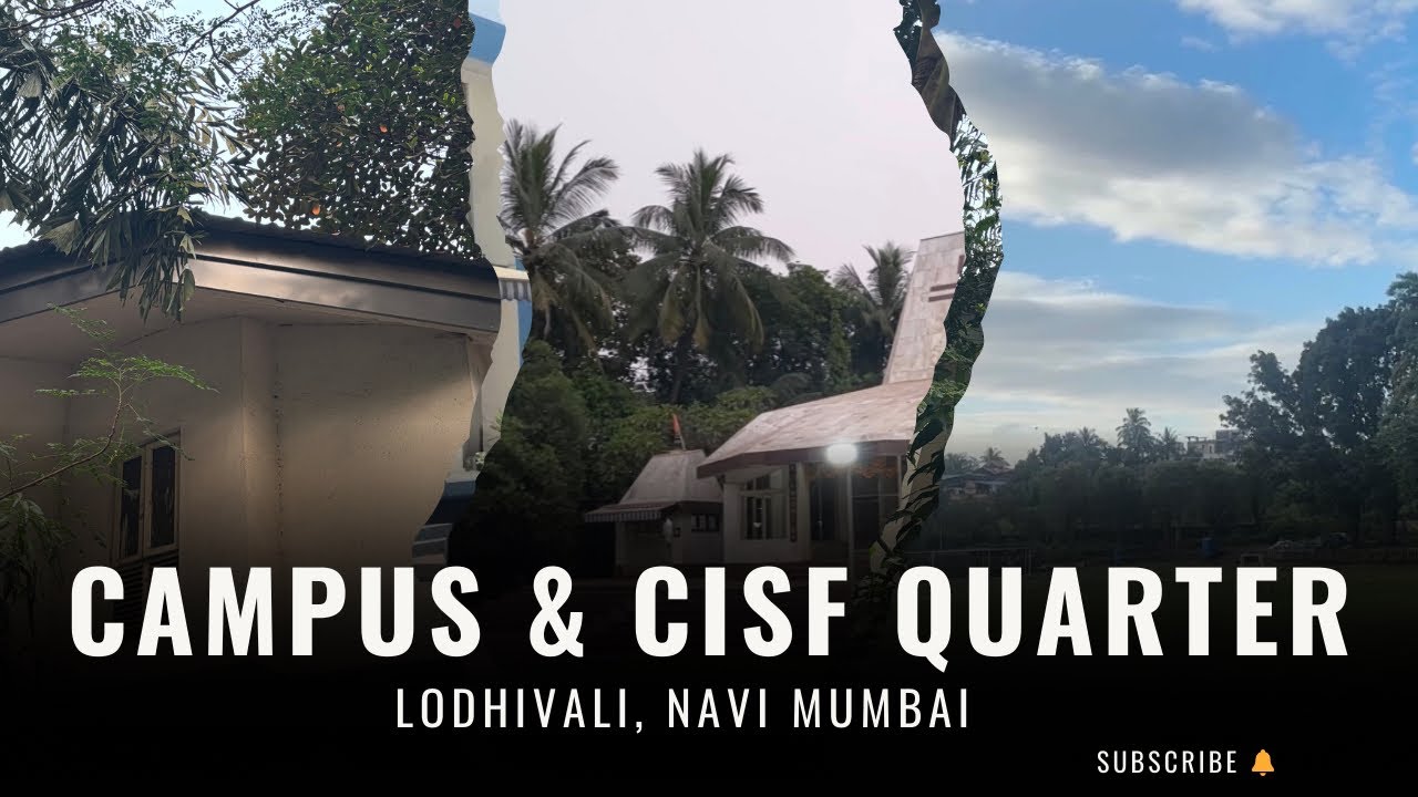 CISF Quarter tour 🏡✨: Home behind the uniform 🇮🇳 #cisf #lodhivali #navimumbai #cisfquarter #hometour