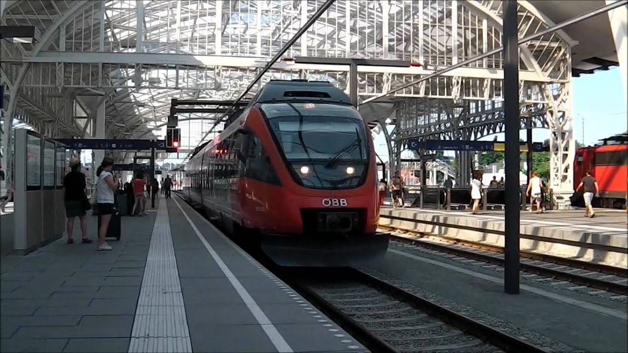 Salzburg Hbf - ÖBB Talent - railjet - BR 101 mit IC
