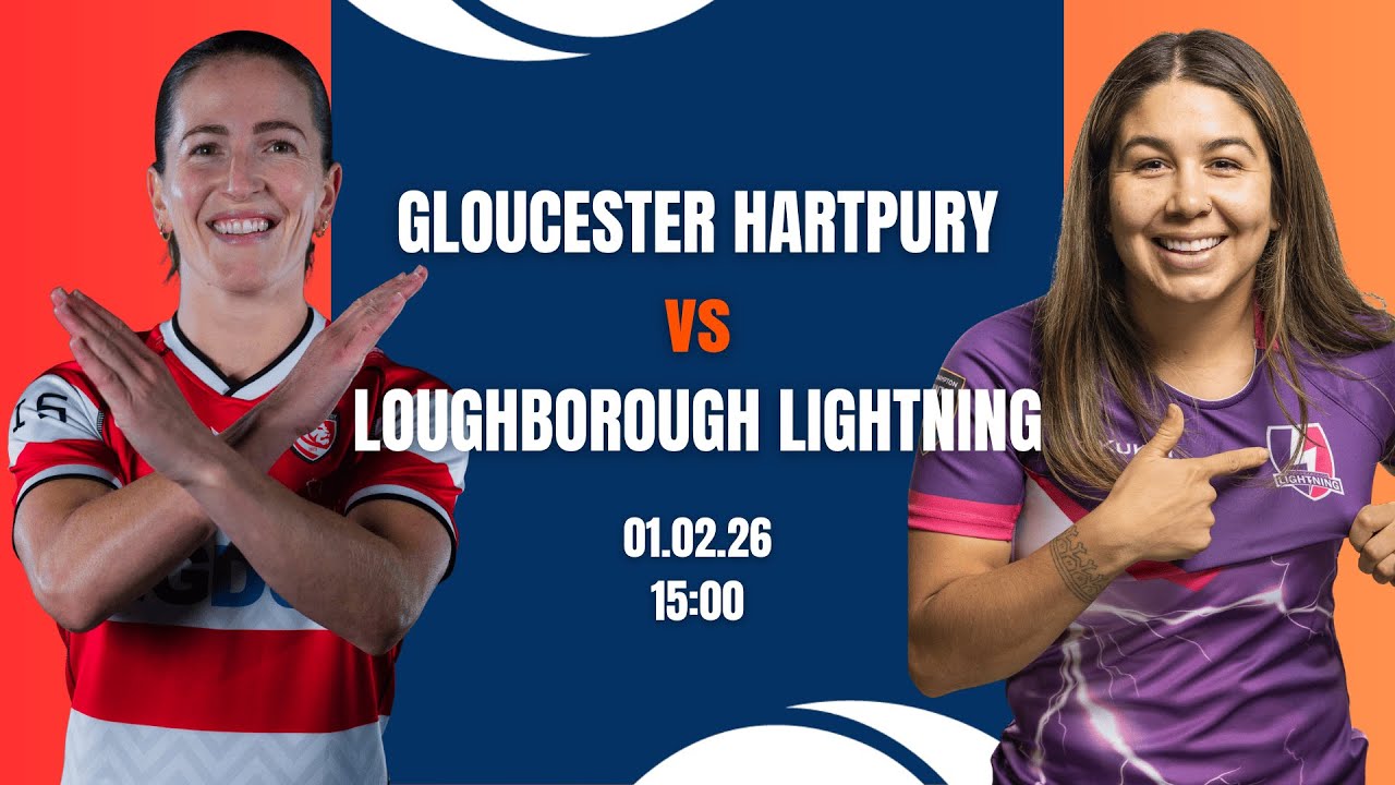 LIVE Premiership Women's Rugby | Gloucester Hartpury v Loughborough Lightning