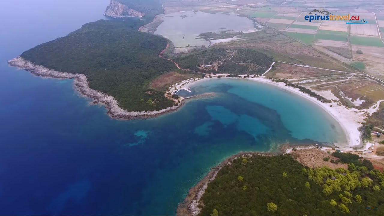 Ο όρμος του Οδυσσέα  (Κερέντζα) νομού Πρεβέζης - Odysseus moorage kerentza (drone)