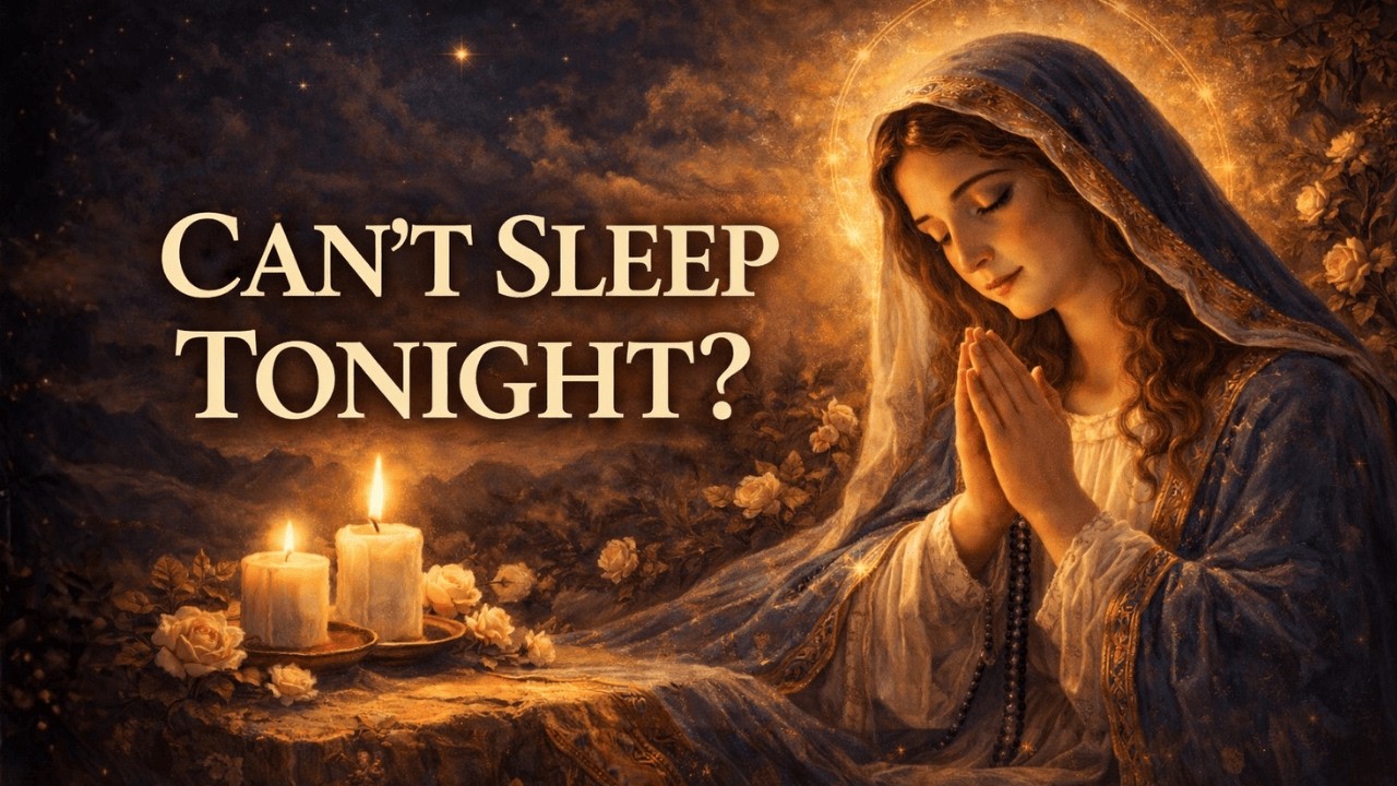 Can’t Sleep Tonight? Catholic Night Prayer to the Virgin Mary for Peaceful Sleep