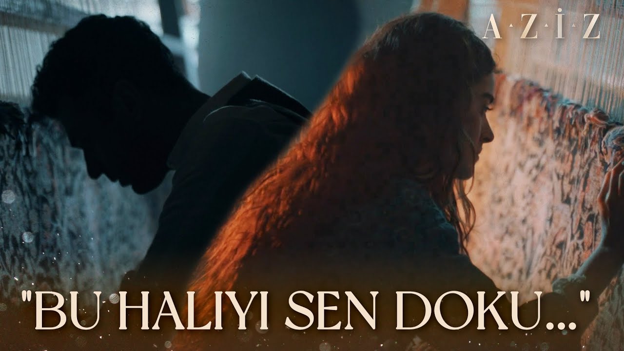 Efnan at&ouml;lyede halı dokuyor | Aziz