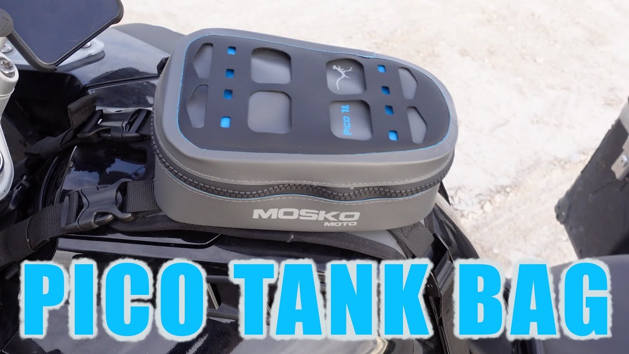 Сумка на бак Pico | MOSKO MOTO | BMW GS ADVENTURE | Первые впечатления и мнения