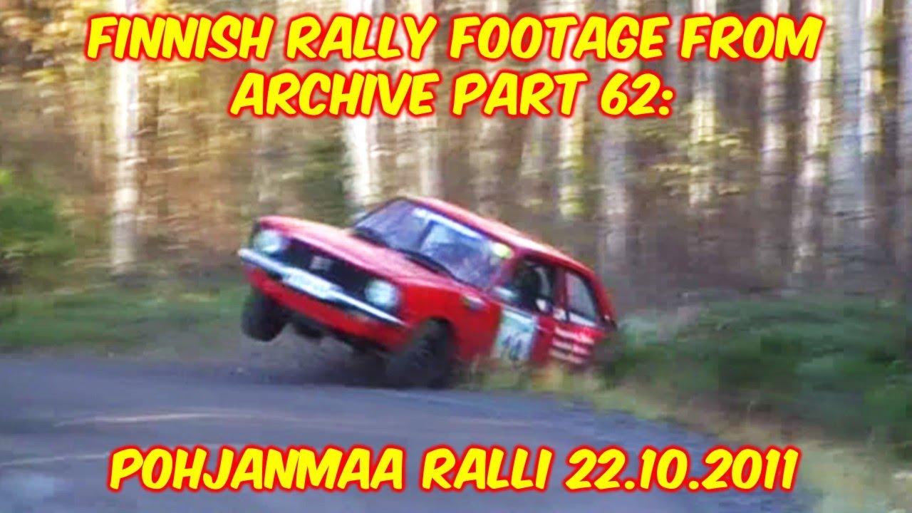 Finnish rally footage from archive part 62: Pohjanmaa Ralli 22.10.2011