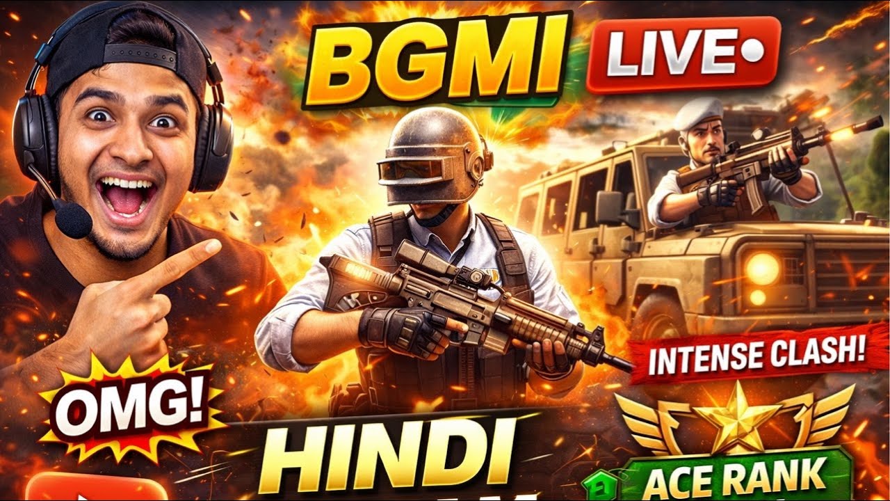 1️⃣ BGMI Hindi Live 🔴 | Rank Push | DannyOp Gaming