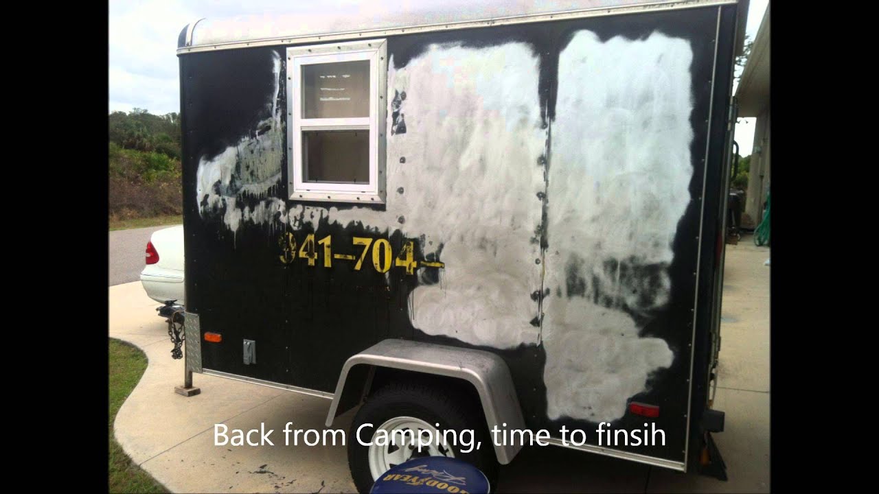 5x8 Cargo Camper Conversion