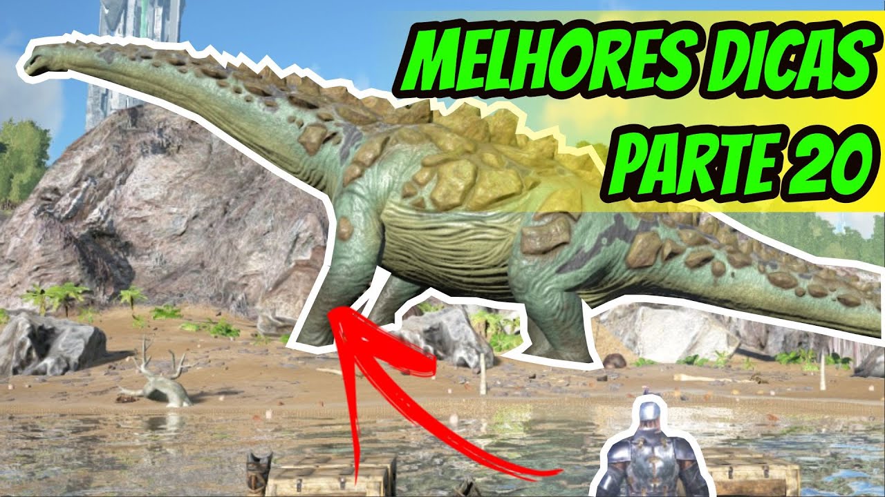 Melhores Dicas de ARK MOBILE Parte 20 | COMO MATAR UM TITANO SOLO