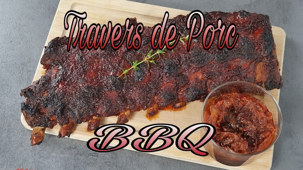 #86 Travers de Porc Grillés au Four, Barbecue 🥓.