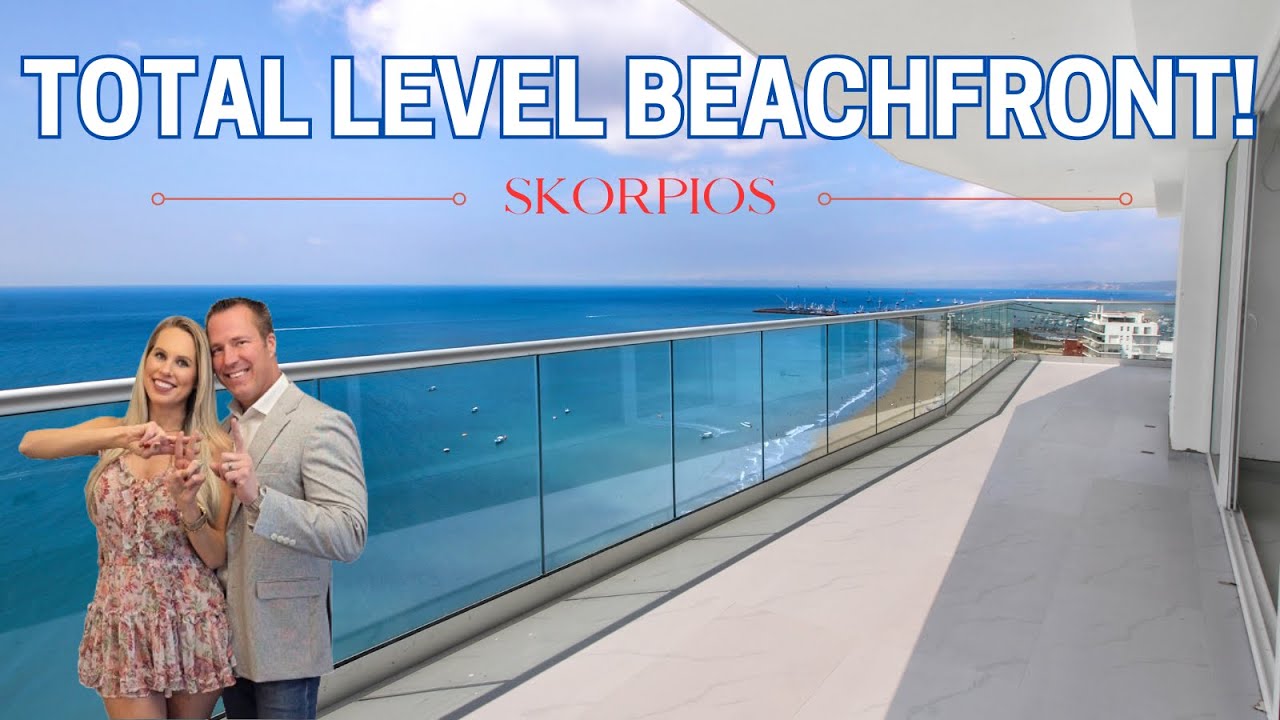 TOTAL LEVEL BEACHFRONT CONDO! All new SKORPIOS building in Manta Ecuador! Ecuador Real Estate!